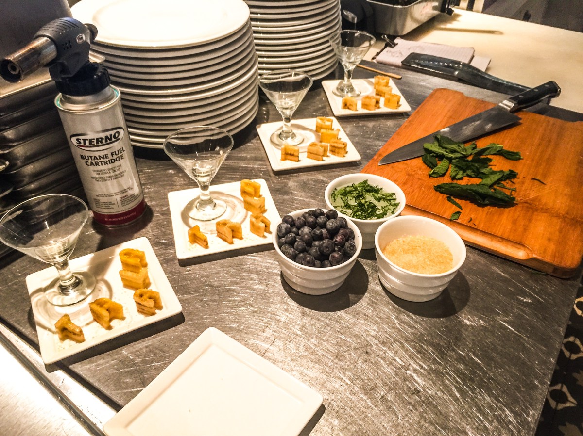 South meets North:  Key Lime Yoghurt Parfait & Smoked Apple Butter&nbsp;Duet